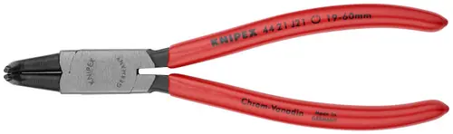 Bargain Knipex 44 21 J21 SBA Internal 90° Angled Snap Ring Pliers-Forged Tips, 6 3/4" Nominal Length