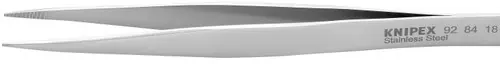 Budget Knipex 92 84 18 Stainless Steel Gripping Tweezers-Blunt Tips, 5" Nominal Length
