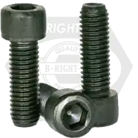 5/8"-11 x 4" Socket Head Cap Screws, Thermal Black Oxide, Full Thread, Coarse (UNC), Alloy Steel, Qty 25 Discount