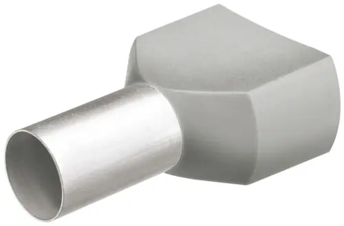 Premium Knipex 97 99 375 12 AWG (4.0 mm²) Twin Wire End Ferrule With Collar, N/A Nominal Length