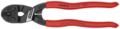 Knipex 71 41 200 CoBolt High Leverage 20° Angled Compact Bolt Cutters-Notched Blade, 8" Nominal Length Grab Now