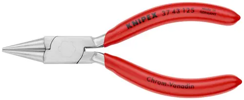 Big Sale Knipex 37 43 125 Electronics Gripping Pliers-Round Pointed Tips, 5" Nominal Length