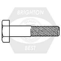Top Pick M8-1.25 x 90 mm Hex Cap Screws, Metric Class 10.9, Zinc-Yellow Cr+6 Bake, Partial Thread, Coarse (UNC), DIN 931 / ISO 4014, Qty 50