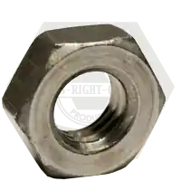 8-32 x 1/4" x 3/32" Hex Machine Screw Nuts (Extra Small Pattern), Plain Finish, Low Carbon Steel, Qty 100 Special Discount