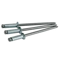 New Arrival Acs 4-4 1/8 (.188-.250) x 0.375 Al5056 Aluminum / Steel Countersunk Blind Rivet, Qty 500