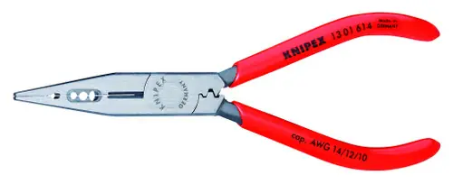 Knipex 13 02 614 4-in-1 Electricians‘ Pliers 10-14 AWG, 6 1/4" Nominal Length Premium