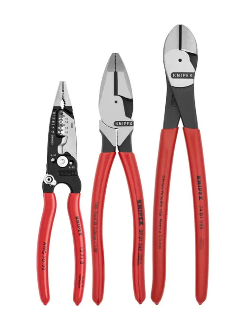 Express Delivery Knipex 9K 00 80 158 US 3 Pc Electrical Set