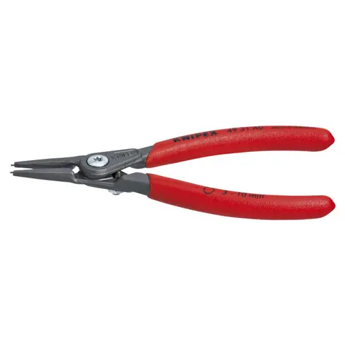 Exclusive Offer Knipex 49 31 A0 External Precision Snap Ring Pliers-Limiter, 5 1/2" Nominal Length