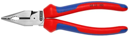 Knipex 08 22 185 SBA Needle-Nose Combination Pliers, 7 1/4" Nominal Length Last Chance