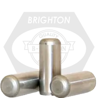 1/8" x 1 1/2" Dowel Pins, Oversize (.001), Through Harened, Plain Finish, Alloy Steel, Qty 100 Low Price