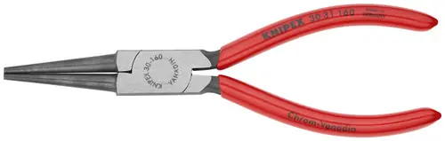 High Quality Knipex 30 31 160 Long Nose Pliers-Round Tips, 6 1/4" Nominal Length