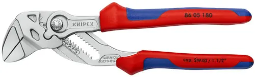 Express Delivery Knipex 86 05 180 SBA Pliers Wrench, 7 1/4" Nominal Length