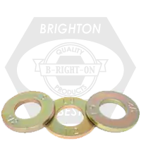 7/8" L9 SAE Tension Flat Washers, Zinc-Yellow Cr+3, Alloy Steel, Made in USA, Qty 30 Express Delivery