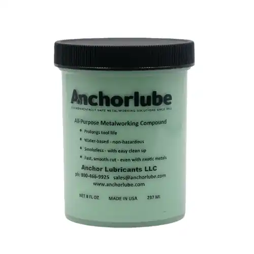 Anchorlube Water Based Cutting Fluid, Metalworking Compound, 8 oz Screw Top Jar, 3011 Best Price
