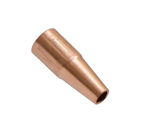 While Supplies Last 21T-37 3/8" Thread, Tapered Copper MIG Nozzle For 100A-180A MIG Nozzle - Tweco Style Self Insulated Tapered