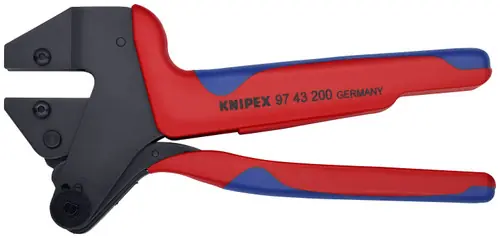 Knipex 97 43 200 Crimp System Pliers in Plastic Case, 8" Nominal Length Fan Favorite