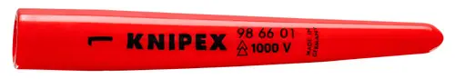Final Sale Knipex 98 66 01 Plastic Slip-On Caps 1-1000V Insulated, 3" Nominal Length