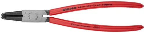 Don't Miss Out Knipex 44 21 J31 SBA Internal 90° Angled Snap Ring Pliers-Forged Tips, 8 1/2" Nominal Length