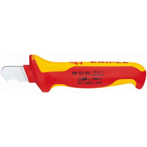 Bargain Knipex 98 53 03 Dismantling Knife-1000V Insulated, 6 3/4" Nominal Length