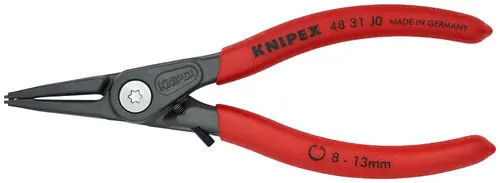 Knipex 48 31 J0 Internal Precision Snap Ring Pliers-Limiter, 5 1/4" Nominal Length Trending