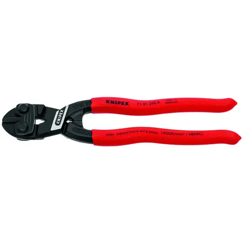 Fresh Stock Knipex 71 01 200 R CoBolt High Leverage Compact Bolt Cutters-Fencing, 8" Nominal Length
