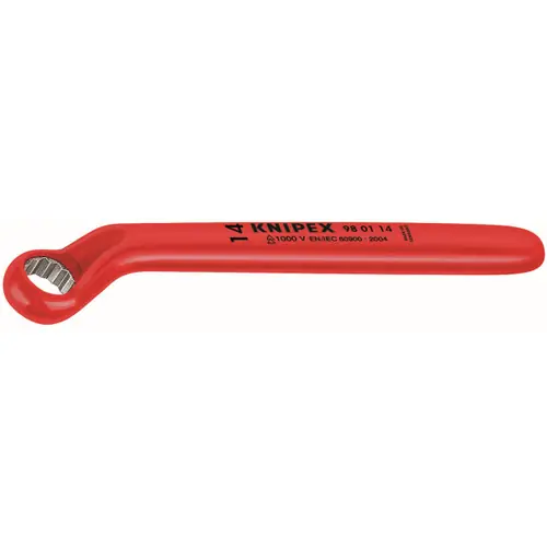 Knipex 98 01 5/8" Offset Box Wrench-1000V Insulated 5/8", 8" Nominal Length Authentic