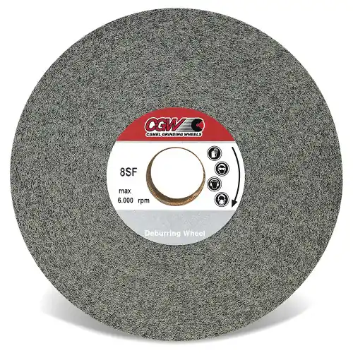 CGW Abrasives 70137 6 x 1 x 1 9S-Fine Convolute Whls, 2 Pack Deal
