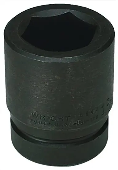 Brand New Wright Tool 8870 2-3/16" 1" Drive 6 Point Standard Impact Socket