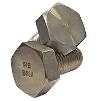 7/8"-9 x 3" 316 Stainless Steel B8M Heavy Hex Head Cap Screw, ASTM A193 Class 1, Partially Threaded, Qty 15 Buy Today