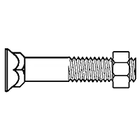 6-18 x 1/2" Self-Tapping Screws, 6-Lobe Pin-In Button Head, Tamper Resistant, Type A, 304 Stainless Steel, Fully Threaded, Qty 1000 While Supplies Last