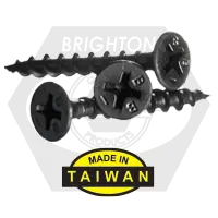 7-9 x 2 1/4" Proferred Drywall Screws, Phillips Bugle Head, Gray Phosphate Finish (Taiwan), Coarse (UNC), Qty 3000 Professional Grade