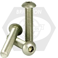 M8-1.25 x 60 mm Button Head Socket Cap Screws, 18-8 Stainless Steel A2, Full Thread, Coarse (UNC), Qty 50 Mega Sale
