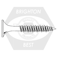 While Supplies Last 7 x 2 1/2" High-Low Thread Drywall Screws, Bugle, Phillips, High-Low Thread, Qty 5