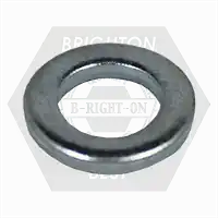 Must Have M5 Small Flat Washers, Zinc Cr+3, DIN 433, Qty 5500