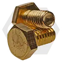 1/2"-13 x 3" Tap Bolts, Hex Head, Brass, Full Thread, Qty 20 Best Price