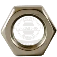 Limited Offer M14-2.00 Hex Nuts (Thin), Type B, 18-8 Stainless Steel A2, DIN 439-2, Qty 100