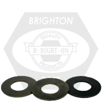 Top Pick 3/4" USS Flat Washers, Plain Finish, Medium Carbon Steel, Thru-Hardened (Import), Qty 500