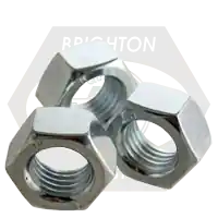 M56-5.50 Hex Nuts, Metric Class 8, Zinc Cr+3, Coarse (UNC), DIN 934, Qty 12 Express Delivery