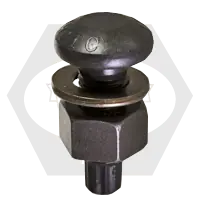 3/4"-10 x 2 1/4" Tension Control Bolt A490, Round Head, Plain Finish w/ Heavy Hex Nut, Grade DH A563 & Round Washer F436, Qty 270 Professional Grade