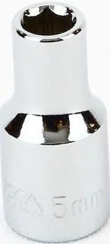 13 mm Standard 6 Point 1/4" Drive Metric Socket, Qty 1 Time-Limited
