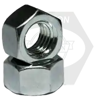 1 5/8"-5 1/2 Hex Nuts, Coarse (UNC), Low Carbon Zinc Cr+3, Qty 45 Affordable