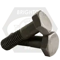1 1/2"-6 x 8" Heavy Hex Structural Bolts, Type 1, Plain Finish, A325, (Mini Barrel) Qty 12 Genuine