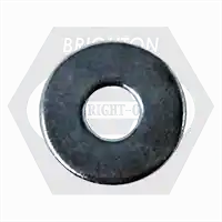 M2.5 Fender Washers, Grade C, Zinc Cr+3, DIN 9021B, Qty 20000 Reduced Price