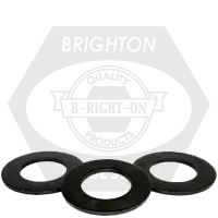 Seasonal Sale 7/16" SAE Flat Washers, Plain Finish, Medium Carbon Steel, Thru-Hardened, Made in USA, Qty 4000