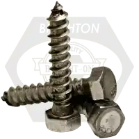 3/4"-4 1/2 x 5" Hex Lag Screws, Plain Finish, Low Carbon Steel, Qty 50 Affordable