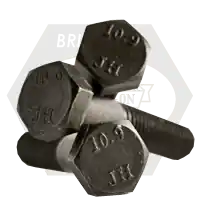M12-1.75 x 45 mm Hex Cap Screws, Metric Class 10.9, Plain Finish, Partial Thread, Coarse (UNC), Alloy Steel, ISO 4014, Qty 300 Place Order