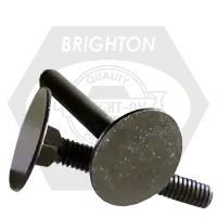 1/4"-20 x 1 1/4" Elevator Bolts, Flat Head Countersunk 1 Norway Head, Grade 2, Plain Finish, Full Thread, Qty 1200 Fresh Stock