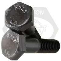 Deal 3/4"-10 x 8 1/2" Heavy Hex Structural Bolts, Type 1, Plain Finish, Partial Thread, Coarse (UNC), A325, Made in USA, Qty 120