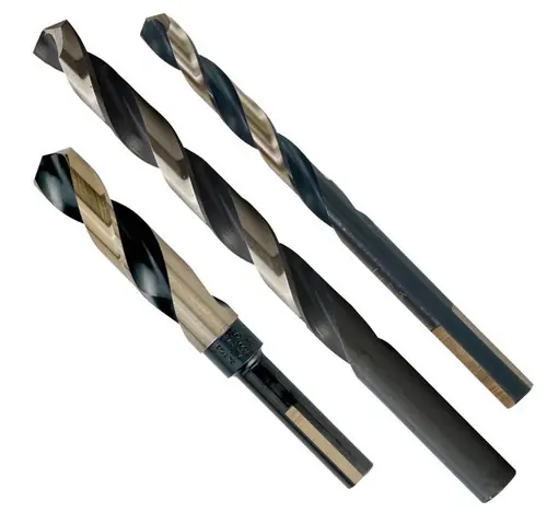 7/64" (0.1094) Jobber 135Deg M2 HSS Black And Gold Proferred M2 HSS Black And Gold Drill Bit, Qty 12 Instant Buy
