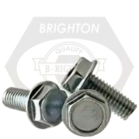 Final Sale 10-24 x 3/4" Machine Screws, Indented Hex Washer Head HWH, Zinc Cr+3, Full Thread, Coarse (UNC), Qty 5000